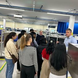 students at Camlin premises